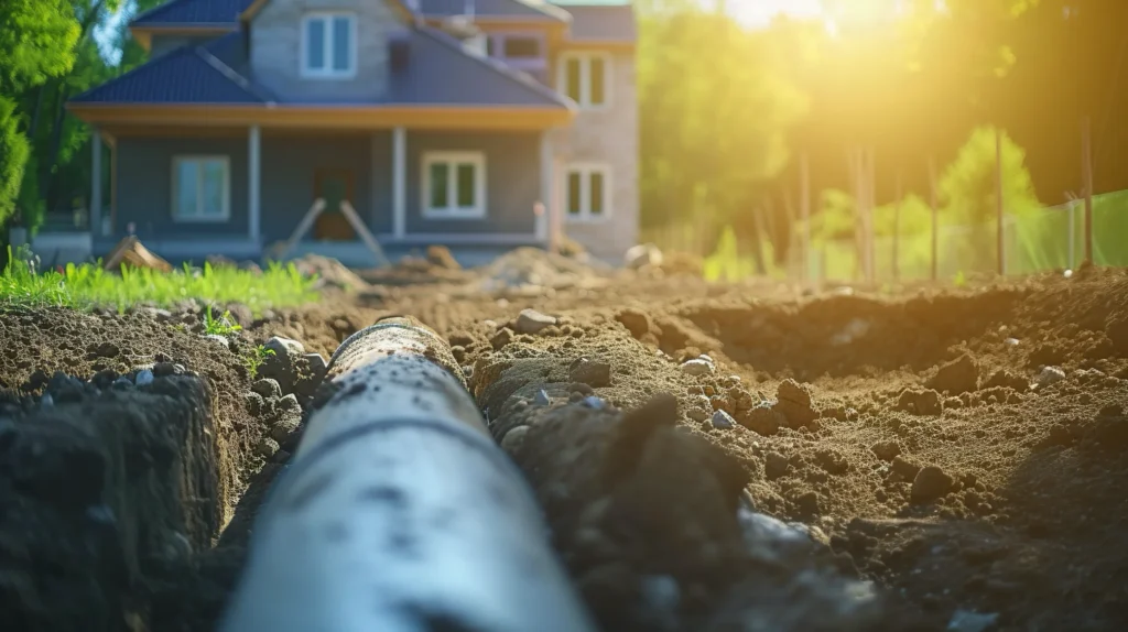 sewer line