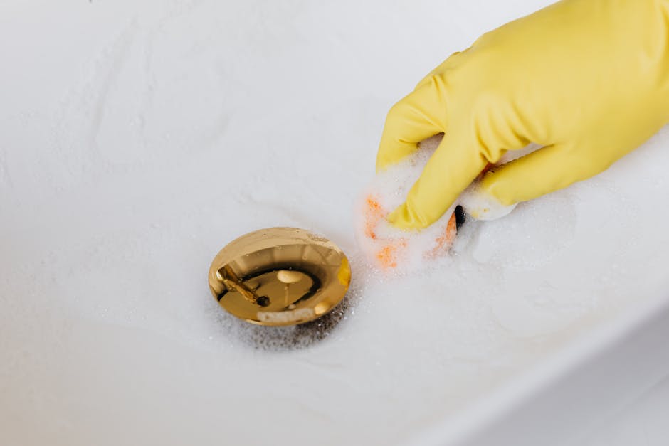 clearing stubborn drain clogs
