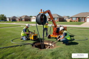 how does trenchless sewer repair work