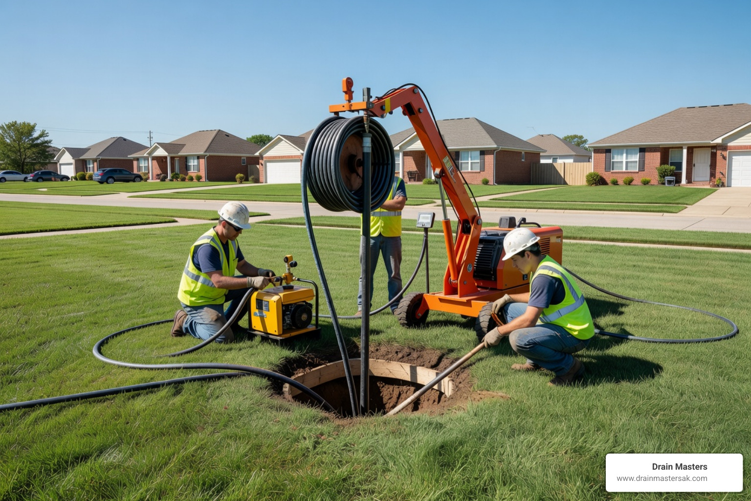how does trenchless sewer repair work