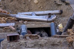 sewer pipe repair Anchorage AK residential street