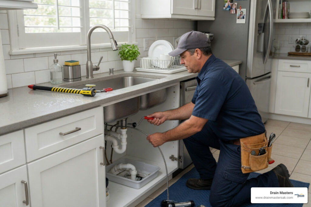 blocked drain plumbers