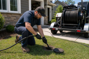hydro jet main sewer line
