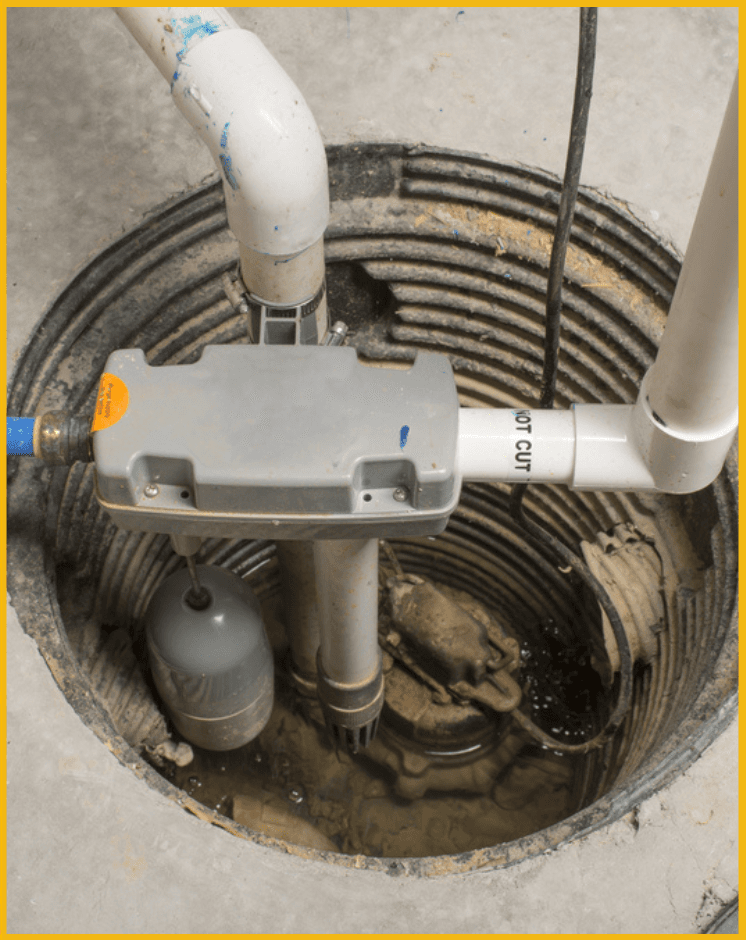 sump pump sump basin