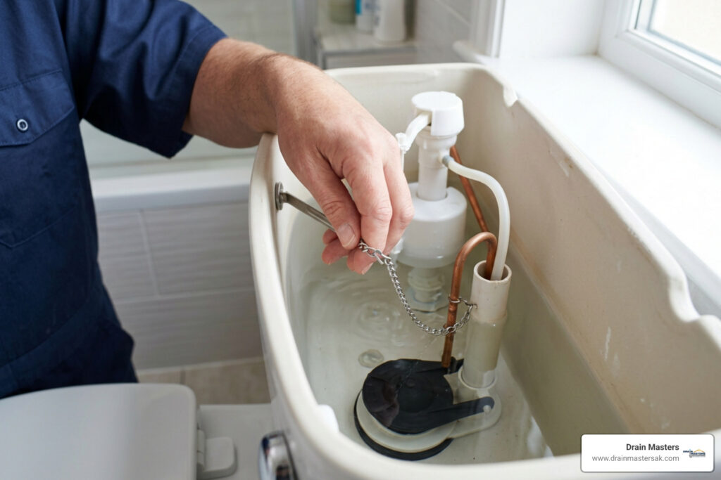 toilet chain repair