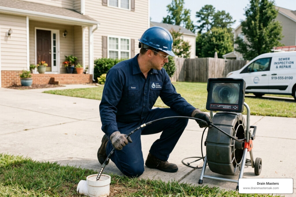sewer camera inspection service